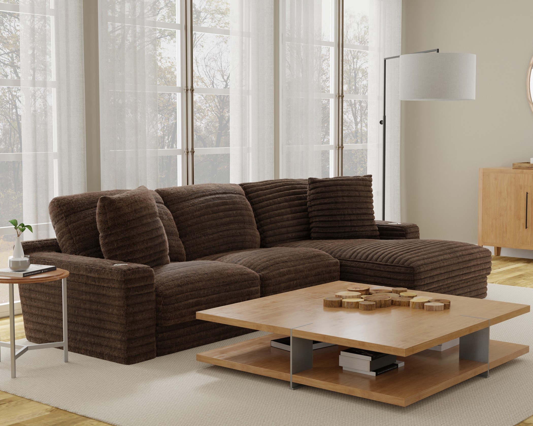 (image for) 3045 Chocolate Sectional