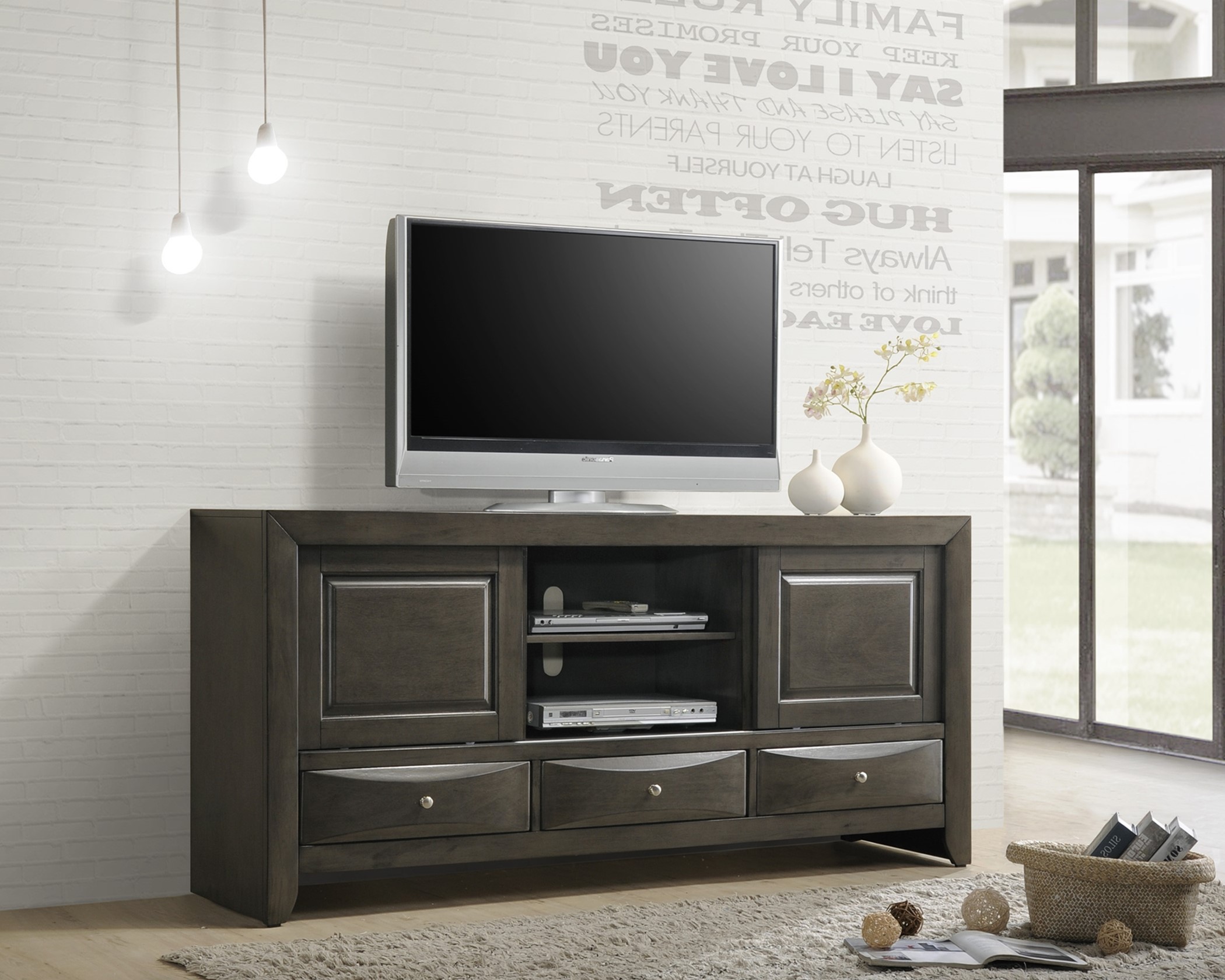 (image for) 4270 Emily TV Stand 68" Grey