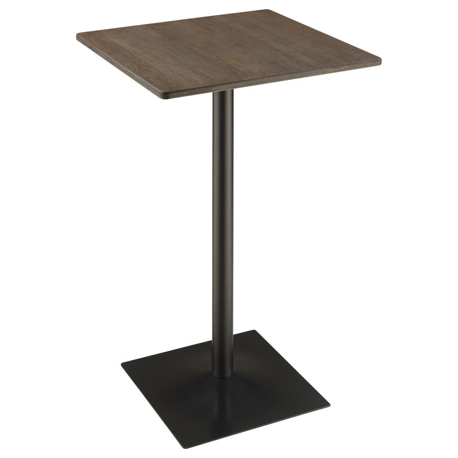 (image for) Cavalier Square 24-inch Pub Height Bistro Bar Table Dark Elm