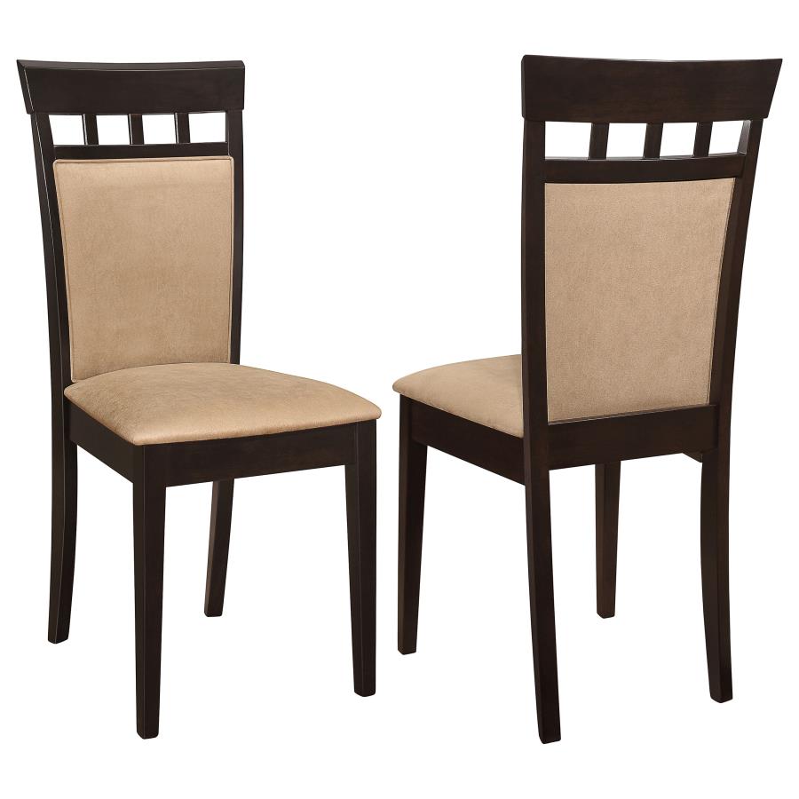 (image for) Gabriel Closed Back Dining Side Chair Cappuccino (Set of 2)