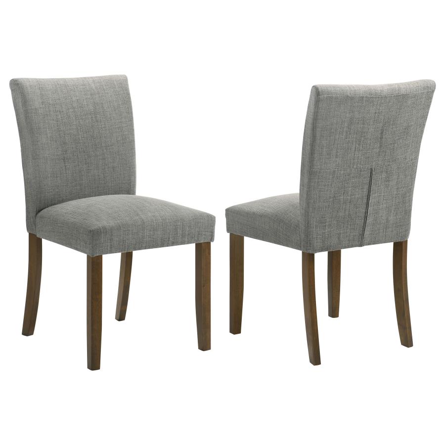 (image for) Cantley Upholstered Dining Side Chair Grey (Set of 2)