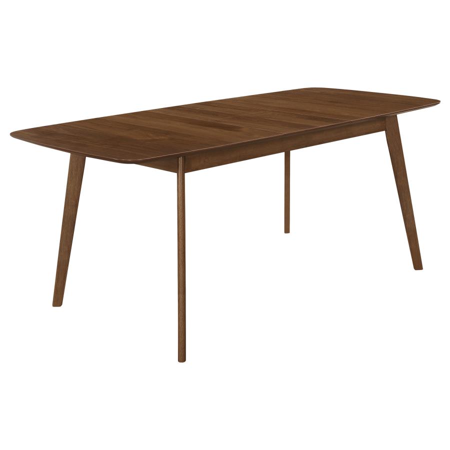 (image for) Redbridge 75-inch Extension Leaf Dining Table Natural Walnut