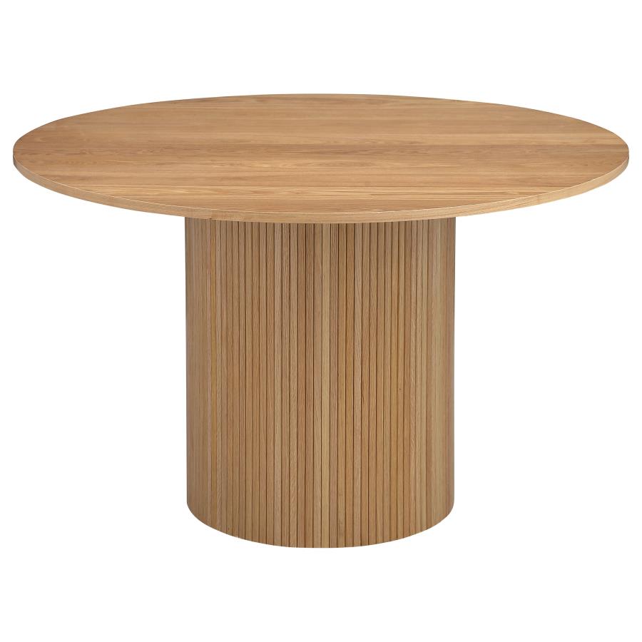 (image for) Bradbury Round 48-inch Wood Top Dining Table Natural