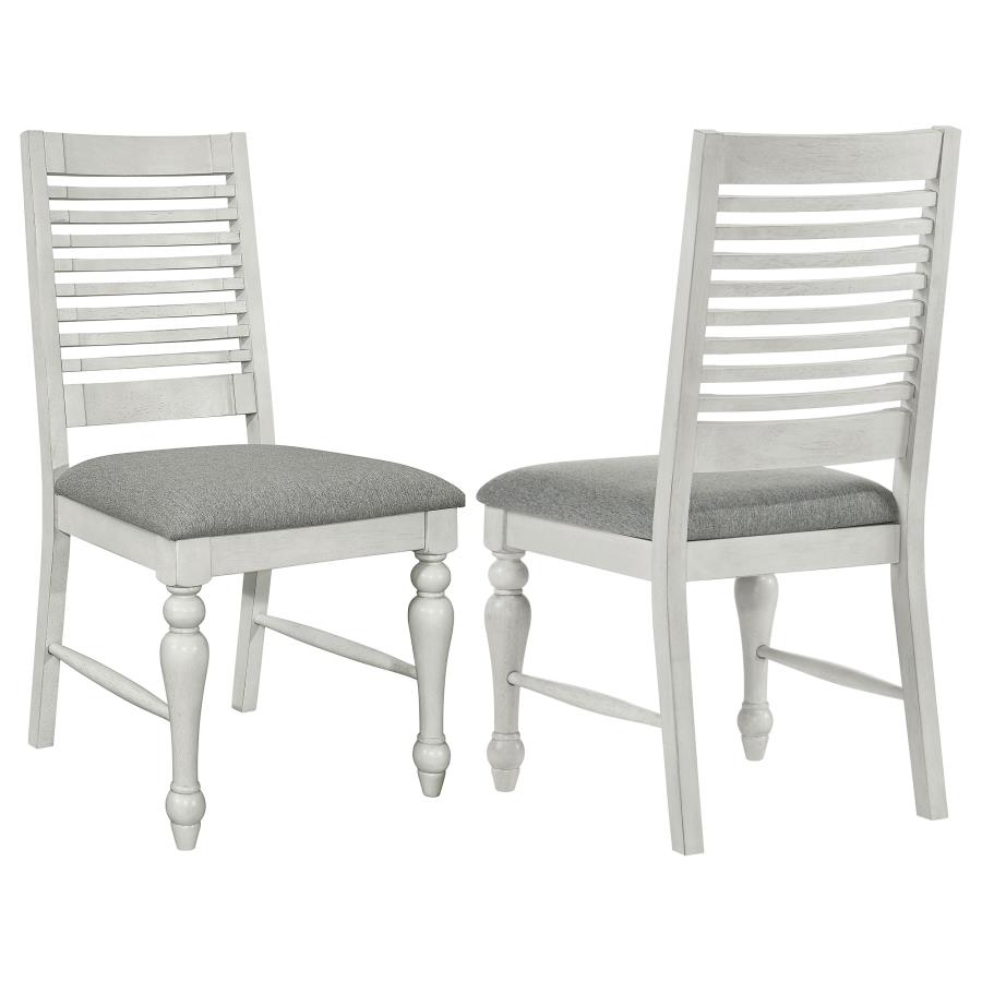 (image for) Aventine Wood Dining Side Chair Vintage White (Set of 2)