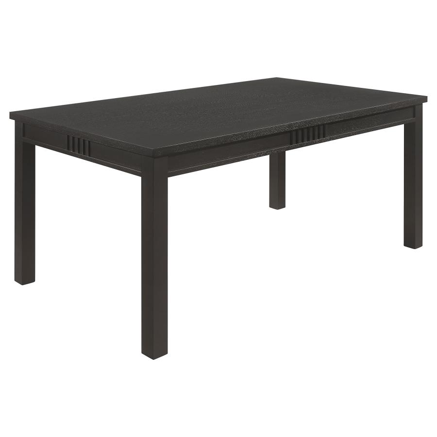 (image for) Marbrisa Rectangular 71-inch Wood Dining Table Matte Black