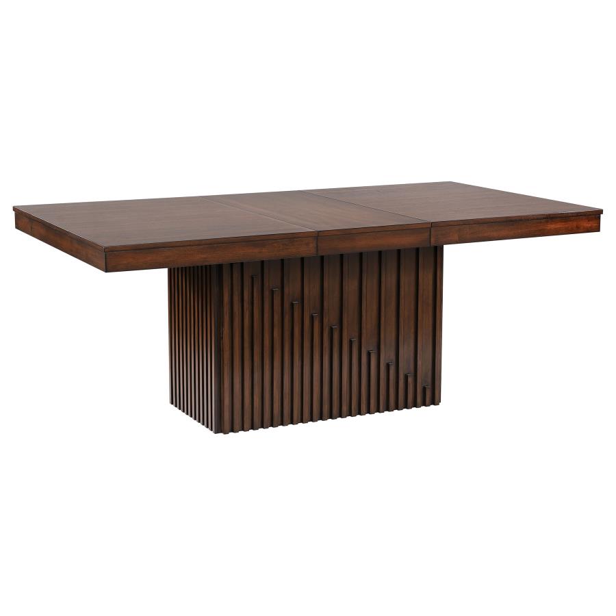 (image for) Briarwood 77-inch Extension Leaf Dining Table Mango Oak