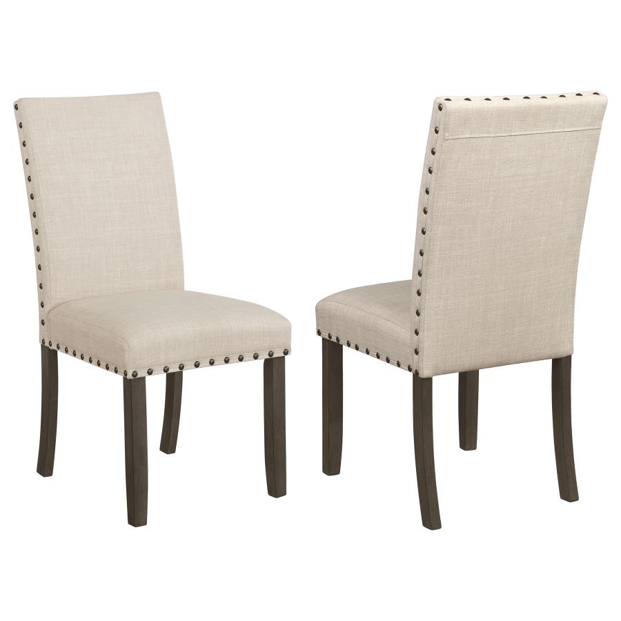 (image for) Ralland Upholstered Dining Side Chair Beige (Set of 2)