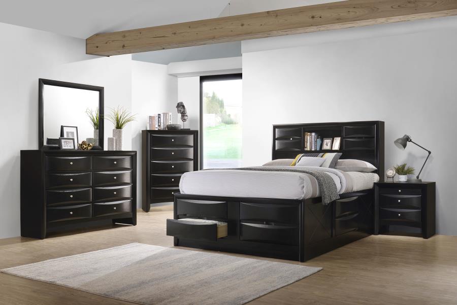 (image for) Briana 5-piece California King Bedroom Set Black