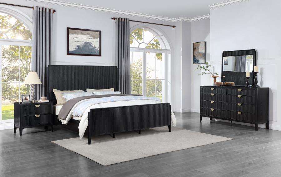 (image for) Brookmead 4-piece California King Bedroom Set Black