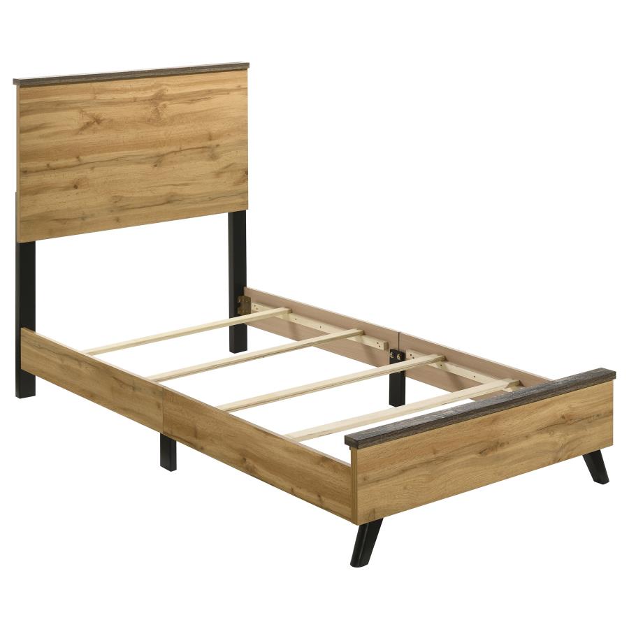 (image for) Kaywood 51-inch Twin Panel Bed Natural Pine