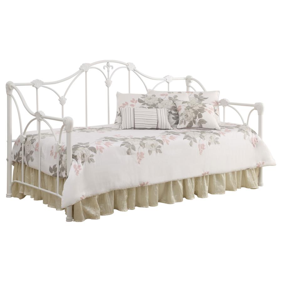 (image for) Halladay Metal Twin Daybed White