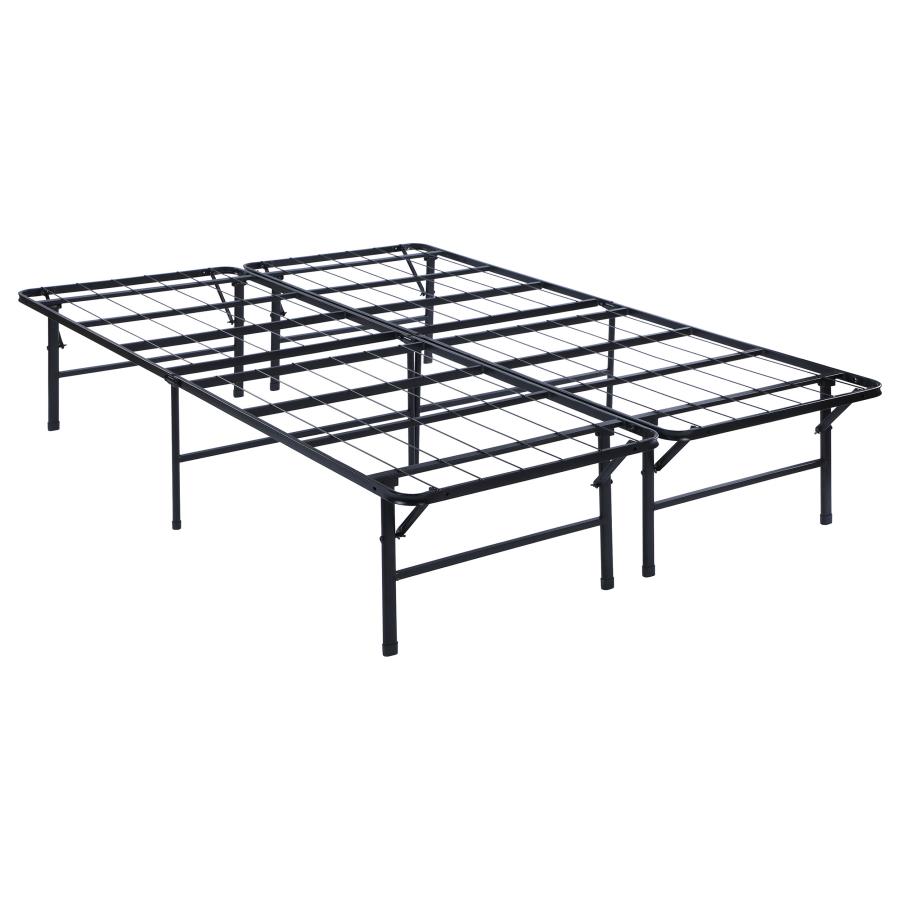 (image for) Mabel Metal Queen Mattress Support Platform Bed Black