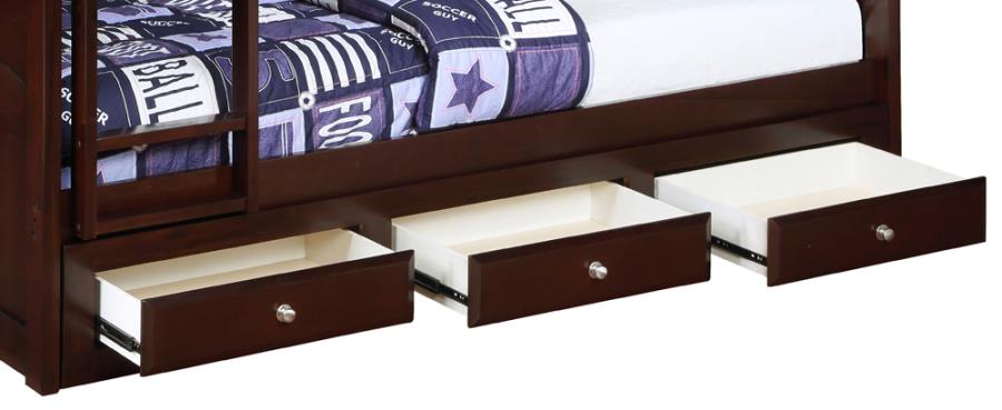 (image for) Jasper Twin Under Bed Storage Cappuccino