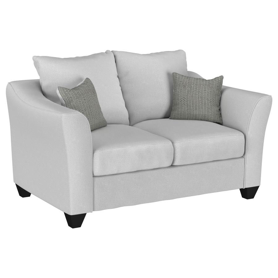 (image for) Salizar Upholstered Flared Arm Loveseat Sand