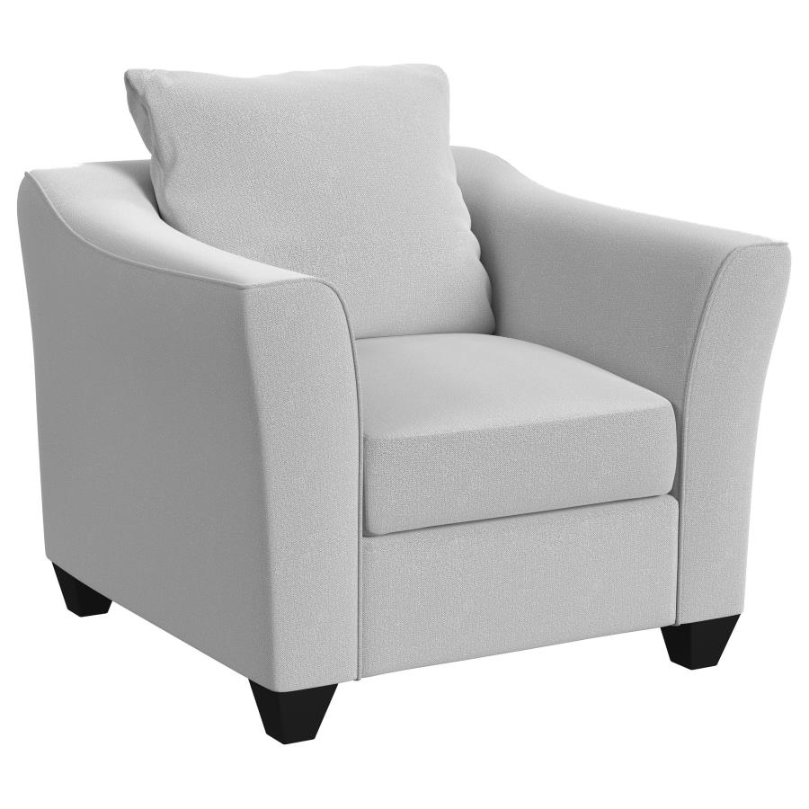 (image for) Salizar Upholstered Flared Arm Accent Chair Sand