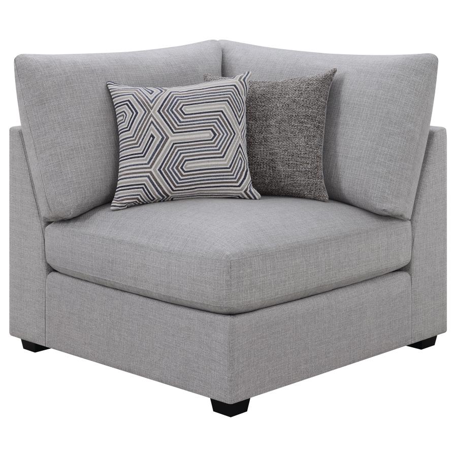 (image for) Cambria Upholstered Corner Grey