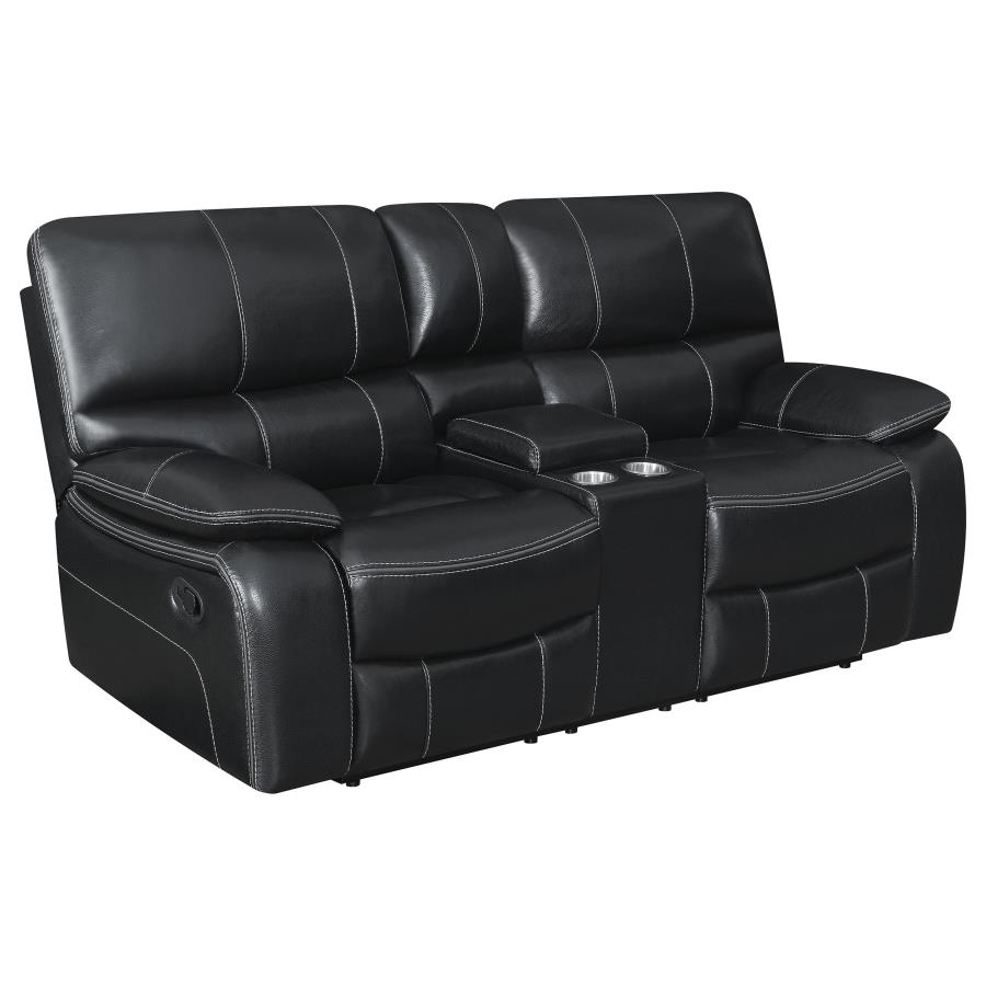 (image for) Willemse Motion Loveseat with Console Black