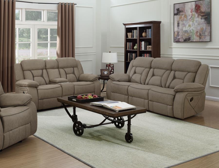 (image for) Higgins Upholstered Tufted Living Room Set