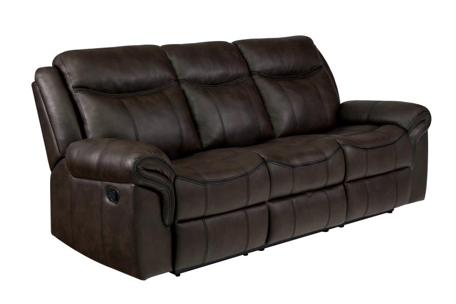 (image for) Sawyer Pillow Top Arm Motion Sofa Cocoa