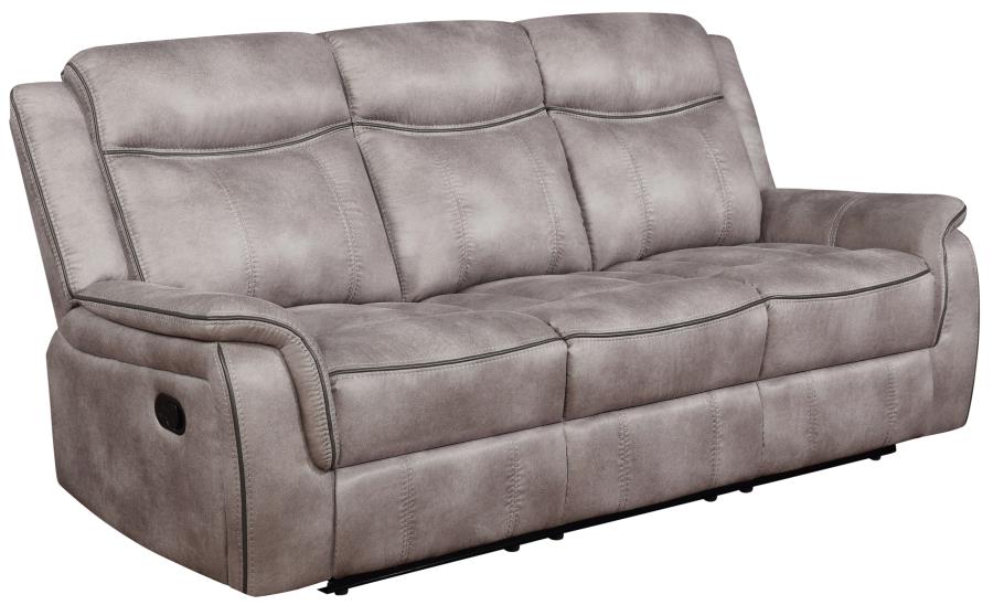 (image for) Lawrence Upholstered Tufted Back Motion Sofa