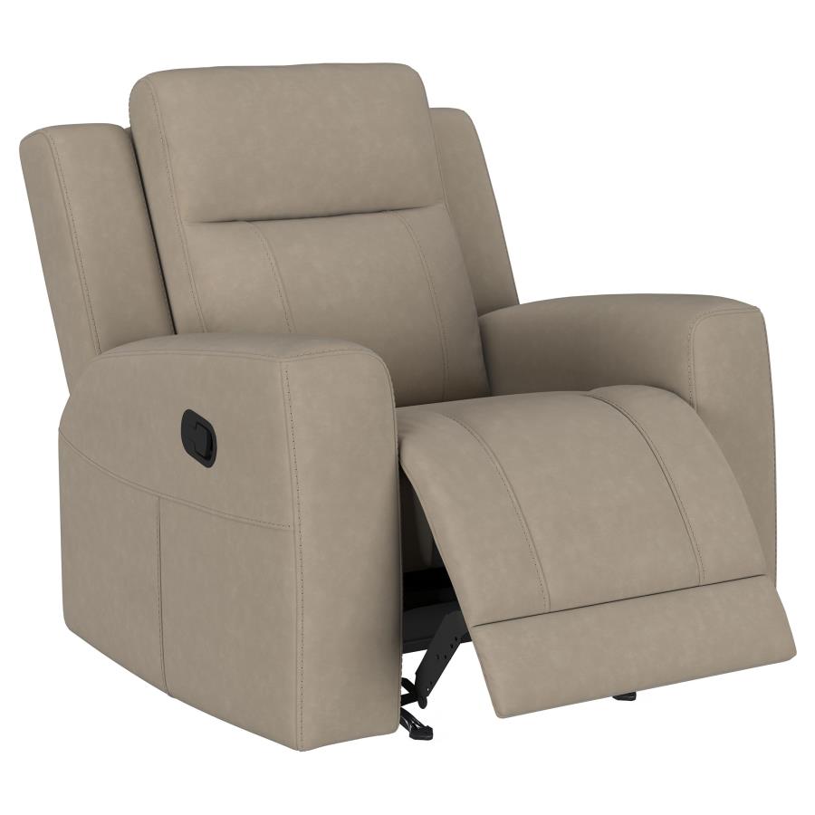 (image for) Brentwood Upholstered Recliner Chair Taupe