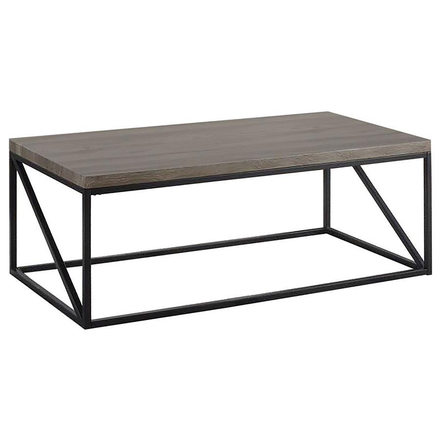 (image for) Birdie Rectangular Engineered Wood Coffee Table Sonoma Grey