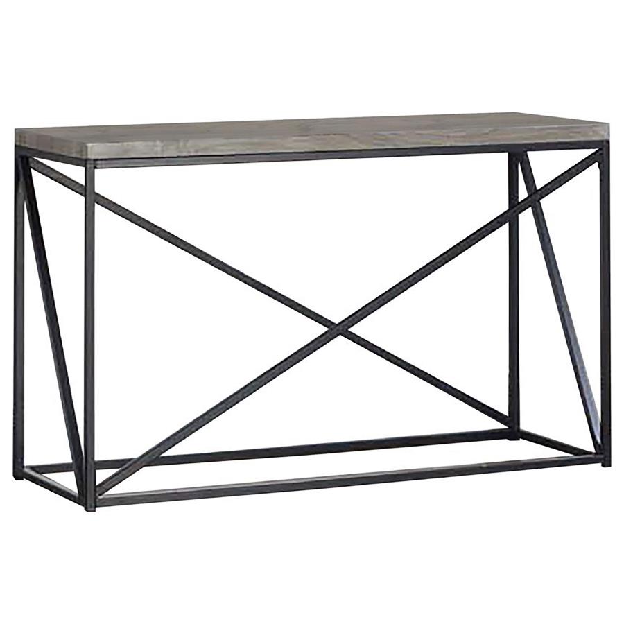 (image for) Birdie Rectangular Entryway Console Table Sonoma Grey