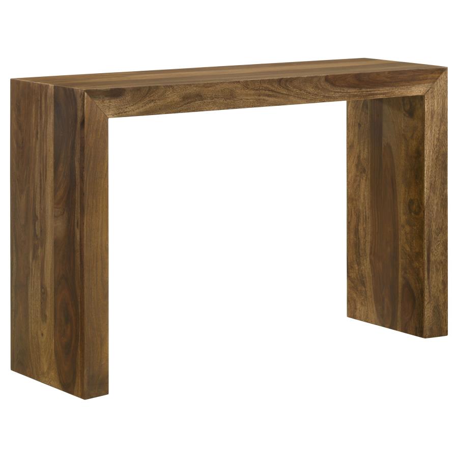 (image for) Odilia Rectangular Solid Wood Entryway Console Table Auburn