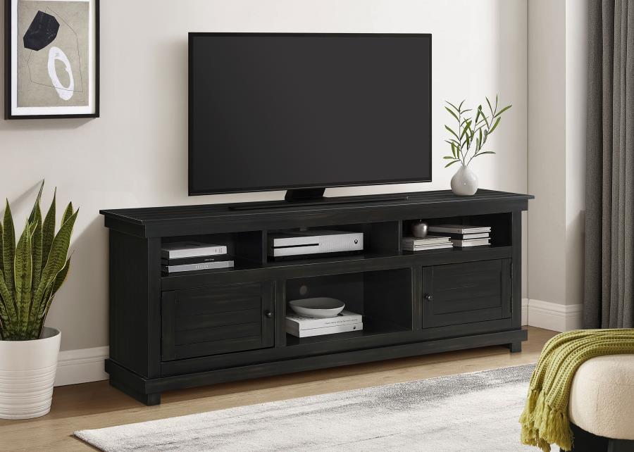 (image for)  Payne 70-inch TV Stand Media Console Java