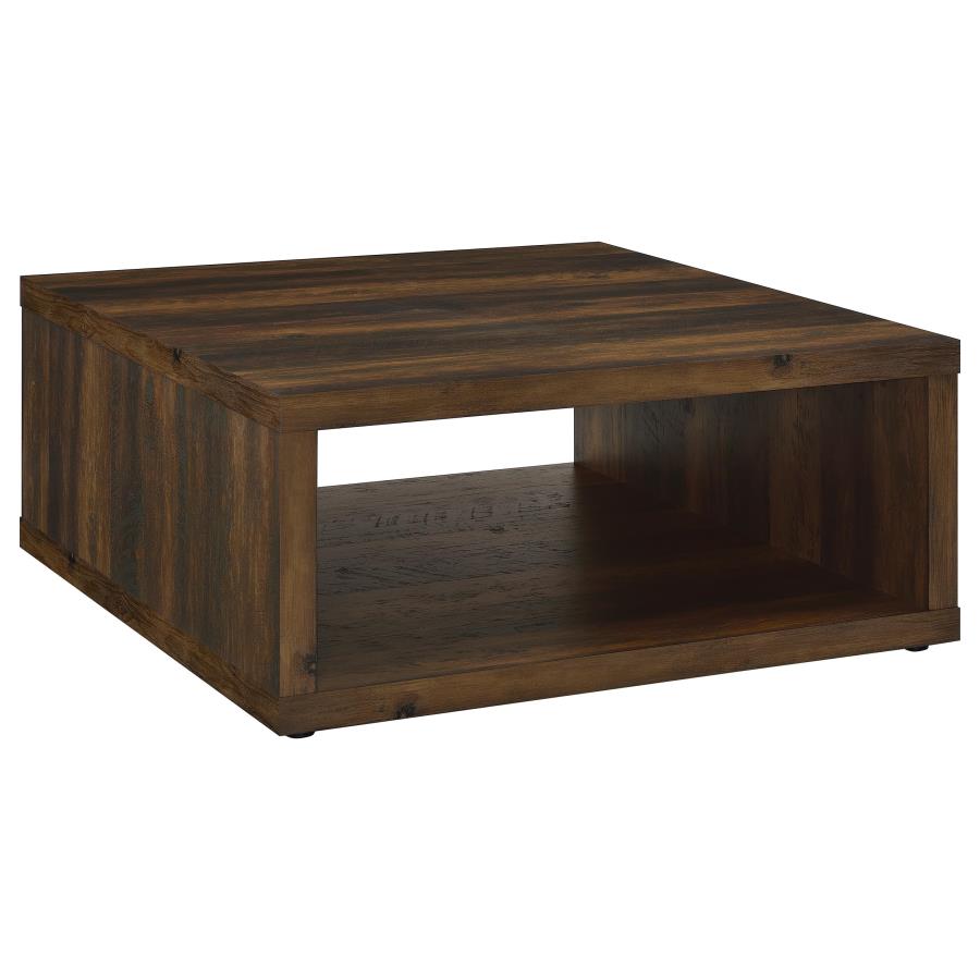 (image for) Frisco Square Engineered Wood Coffee Table Dark Pine