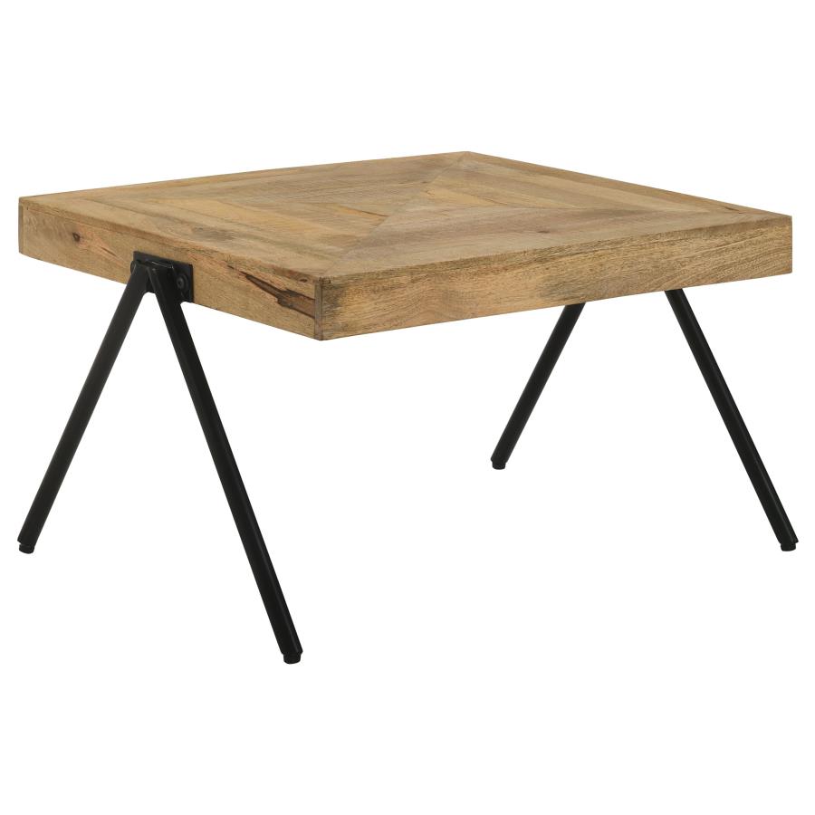 (image for) Avery Rectangular Solid Mango Wood Coffee Table Natural