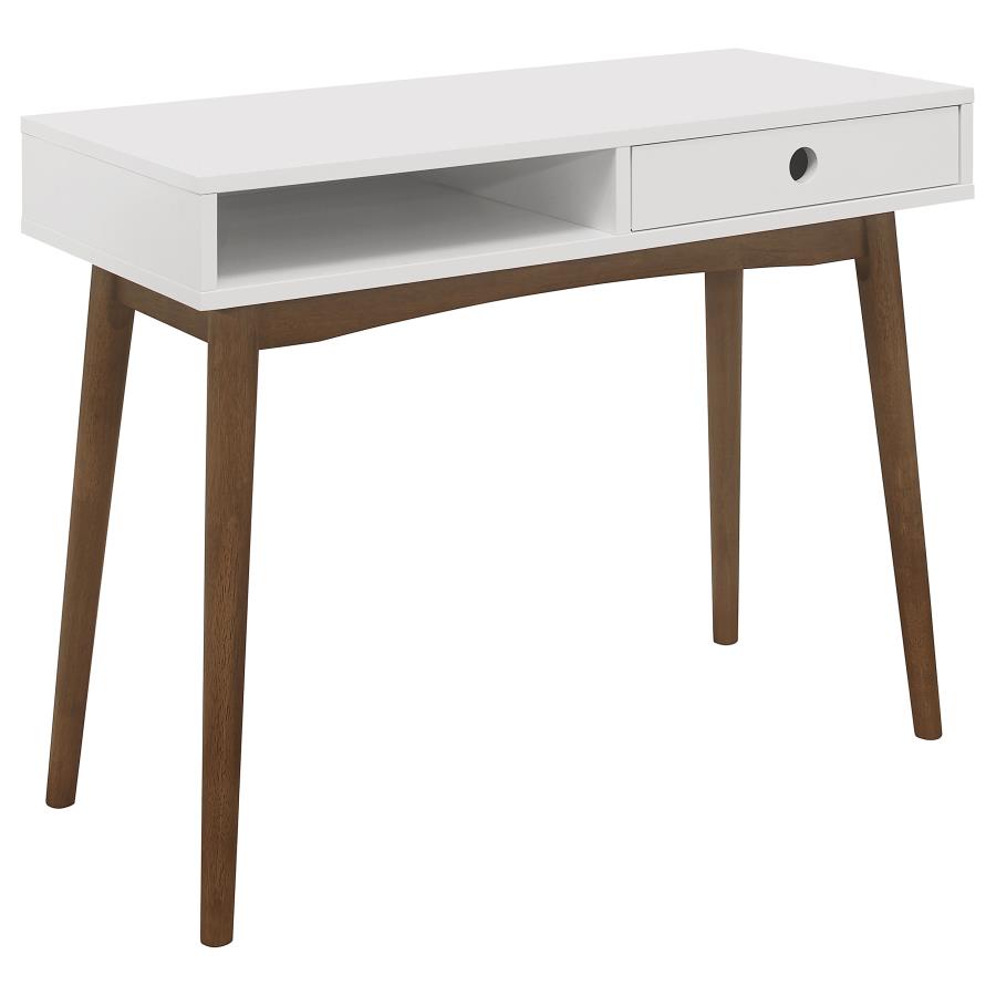 (image for) Bradenton 39-inch 1-drawer Wood Writing Desk White