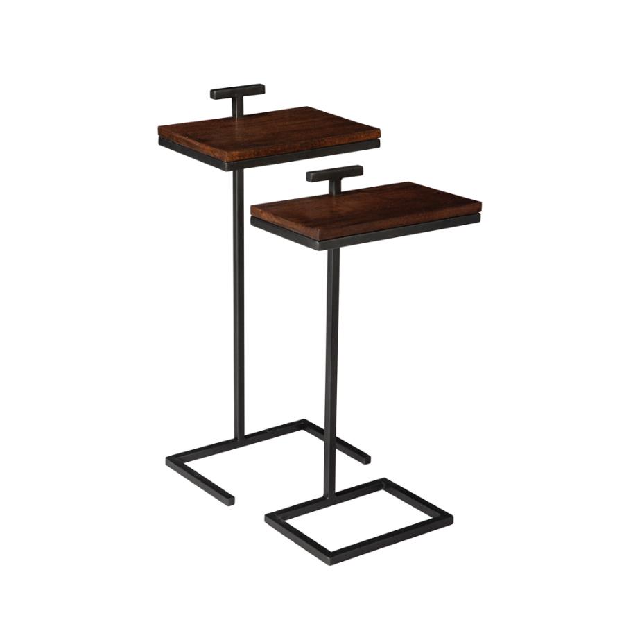 (image for) 2-piece Nesting Table Set Cinnamon