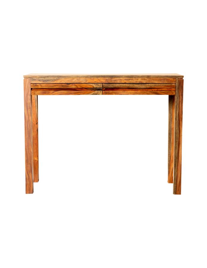 (image for) Jamesia 2-drawer Wood Entryway Console Table Warm Chestnut