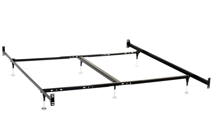 (image for) Esme California King Bed Frame Black (Headboard & Footboard)